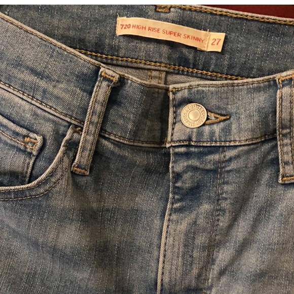 Levis 720 skinny jeans FREE GIFT w/ purchase - Picture 5 of 5